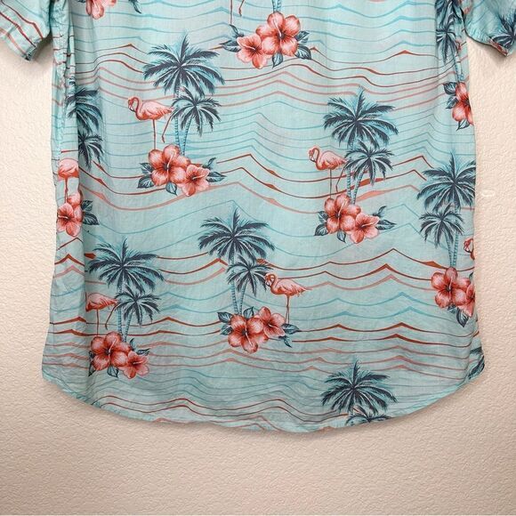 Billabong Men’s Sundays X Floral Short Sleeves Button Down Shirt, Size XL - Picture 9 of 11